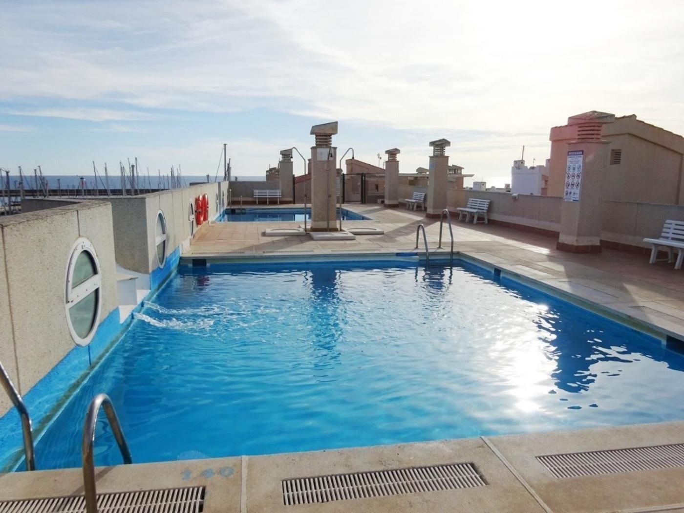 Expoholidays - Duplex Vistas Al Puerto Deportivo Almerimar Apartamento Exterior foto